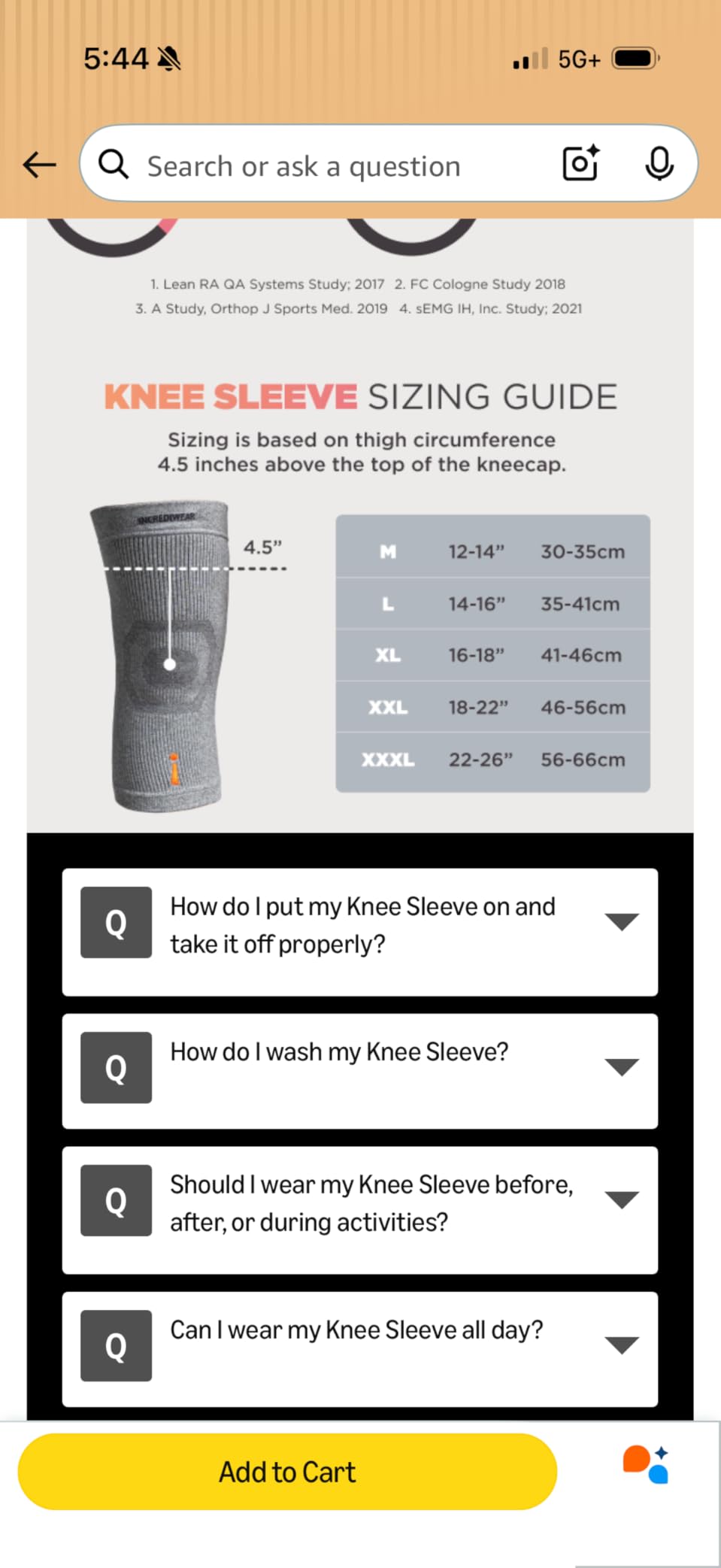 Knee Sleeve - Knee Braces for Knee Pain, Joint Pain Relief, Swelling, Inflammation Relief, and Circulation, Knee Support for Women and Men customer photo 2
