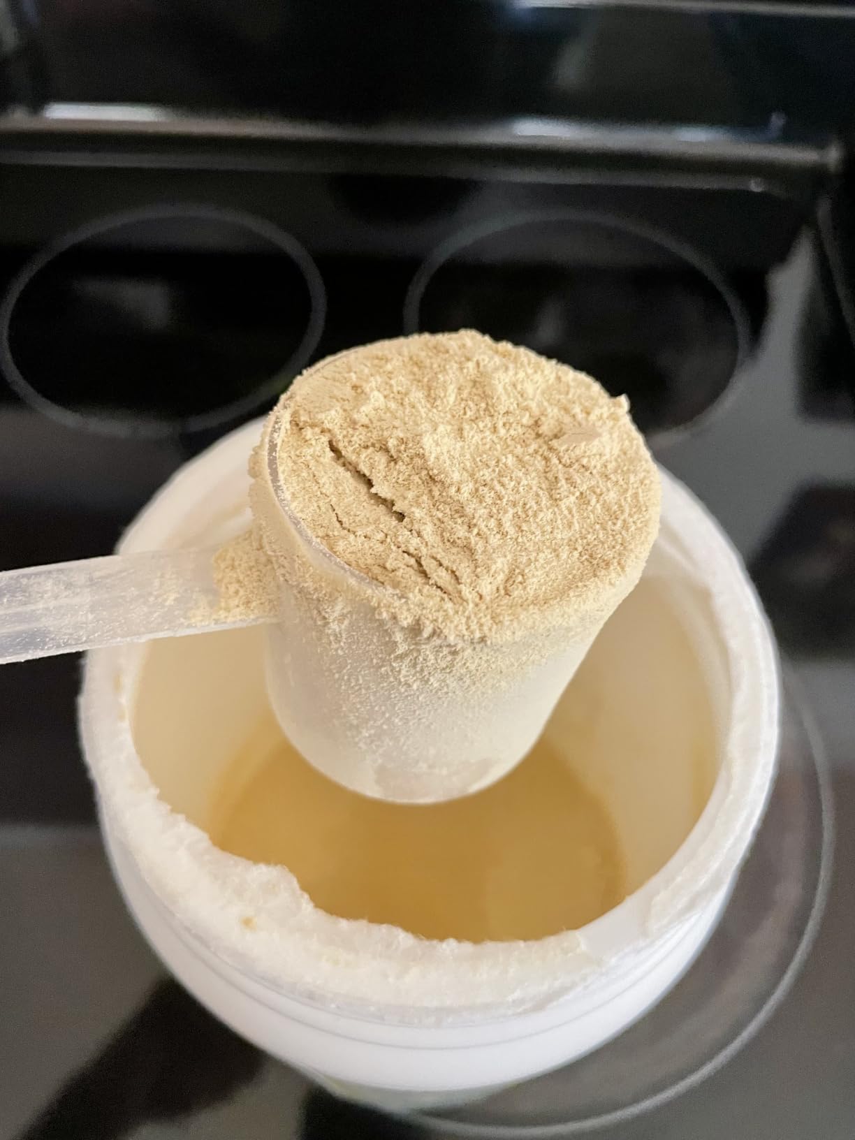 Garden of Life Protein Powder, Vegan Protein Powder, BCAA, Probiotics & Digestive Enzymes, Gluten & Lactose Free, Vanilla, 1.5 LB customer photo 1