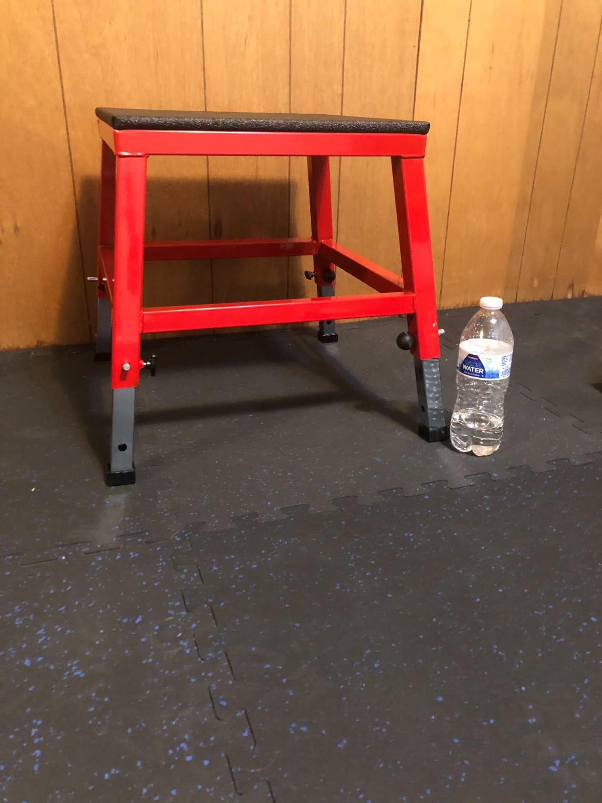 Plyometric Boxes - Made in Taiwan NO Assembly Required Single - Height Box Set and Adjustable Box Options Plyometric Platform and Jumping Agility Box for Training Conditioning Strength Training customer photo 1