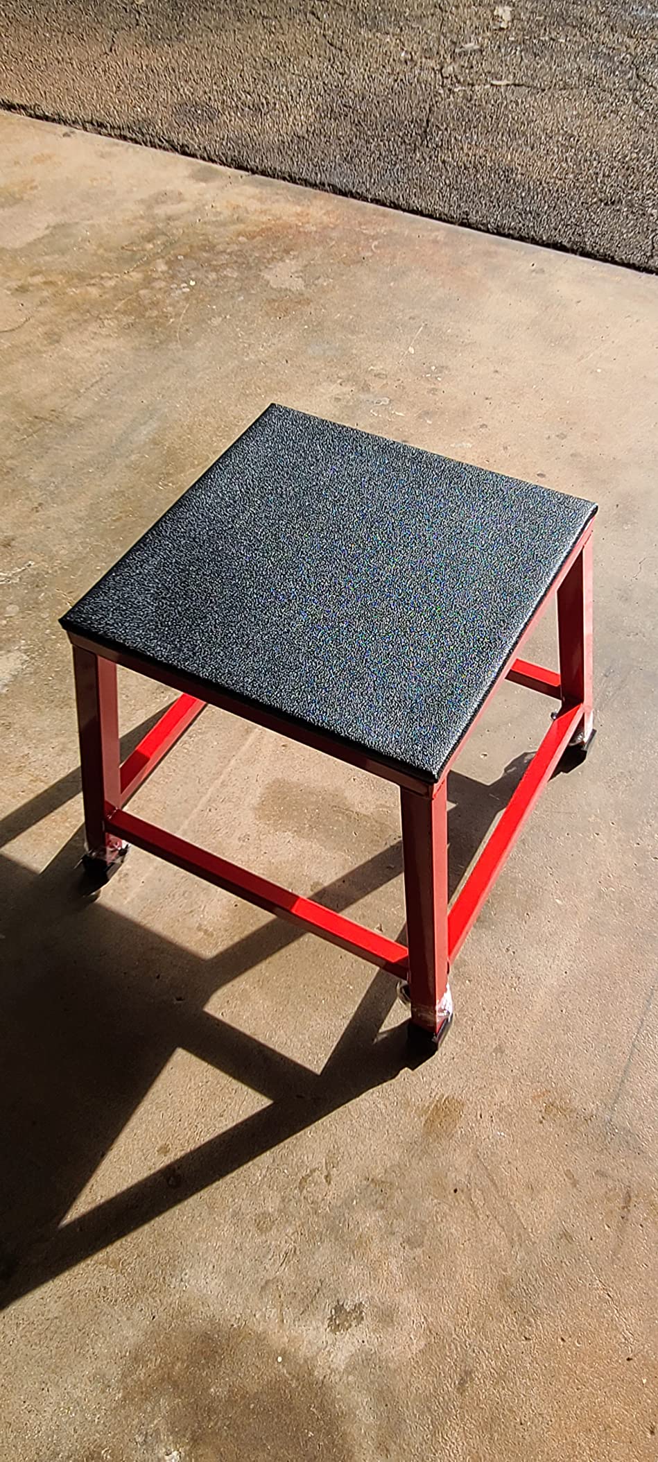 Plyometric Boxes - Made in Taiwan NO Assembly Required Single - Height Box Set and Adjustable Box Options Plyometric Platform and Jumping Agility Box for Training Conditioning Strength Training customer photo 2