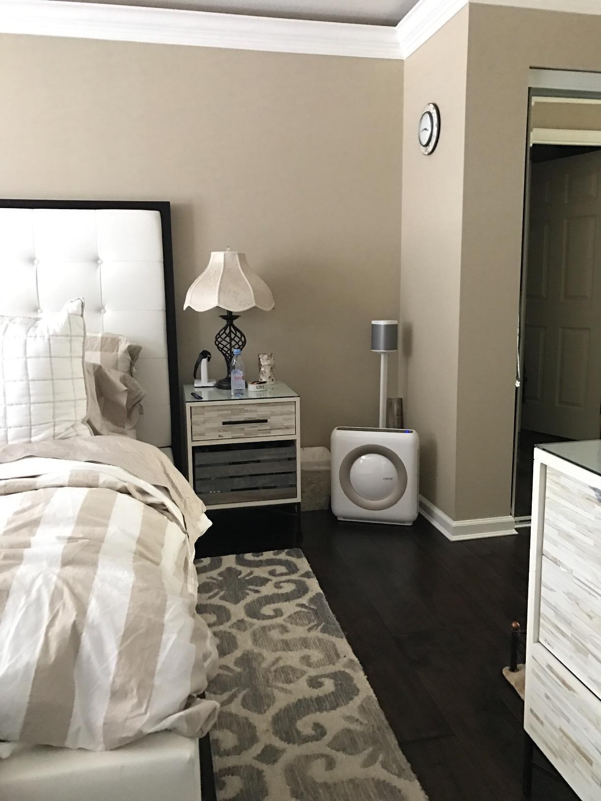 COWAY Air Purifier for Home Up to 1,748ft², HEPA Filter for Smoke, Allergies, Pet Dander, Odor, Mighty AP-1512HH(W), White customer photo 1