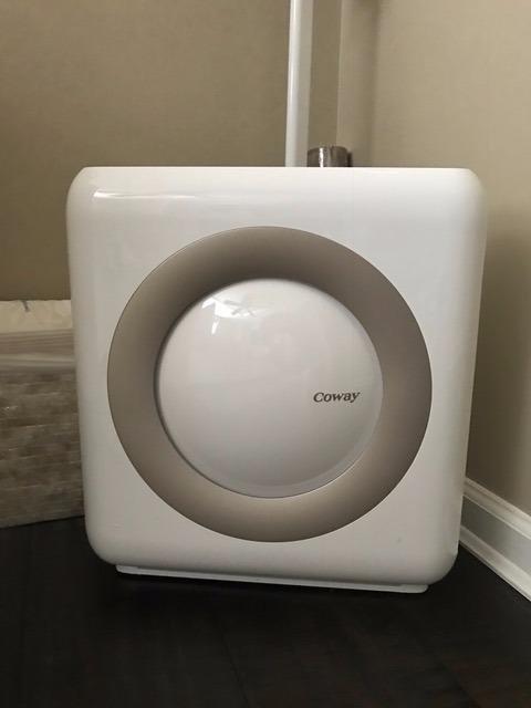 COWAY Air Purifier for Home Up to 1,748ft², HEPA Filter for Smoke, Allergies, Pet Dander, Odor, Mighty AP-1512HH(W), White customer photo 2