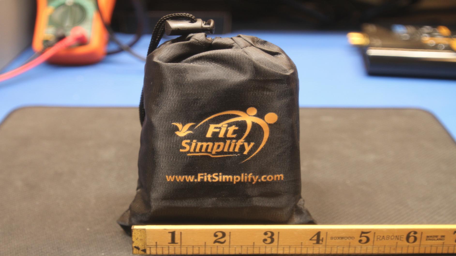 Fit Simplify Resistance Loop Exercise Bands with Instruction Guide and Carry Bag, Set of 5 customer photo 1