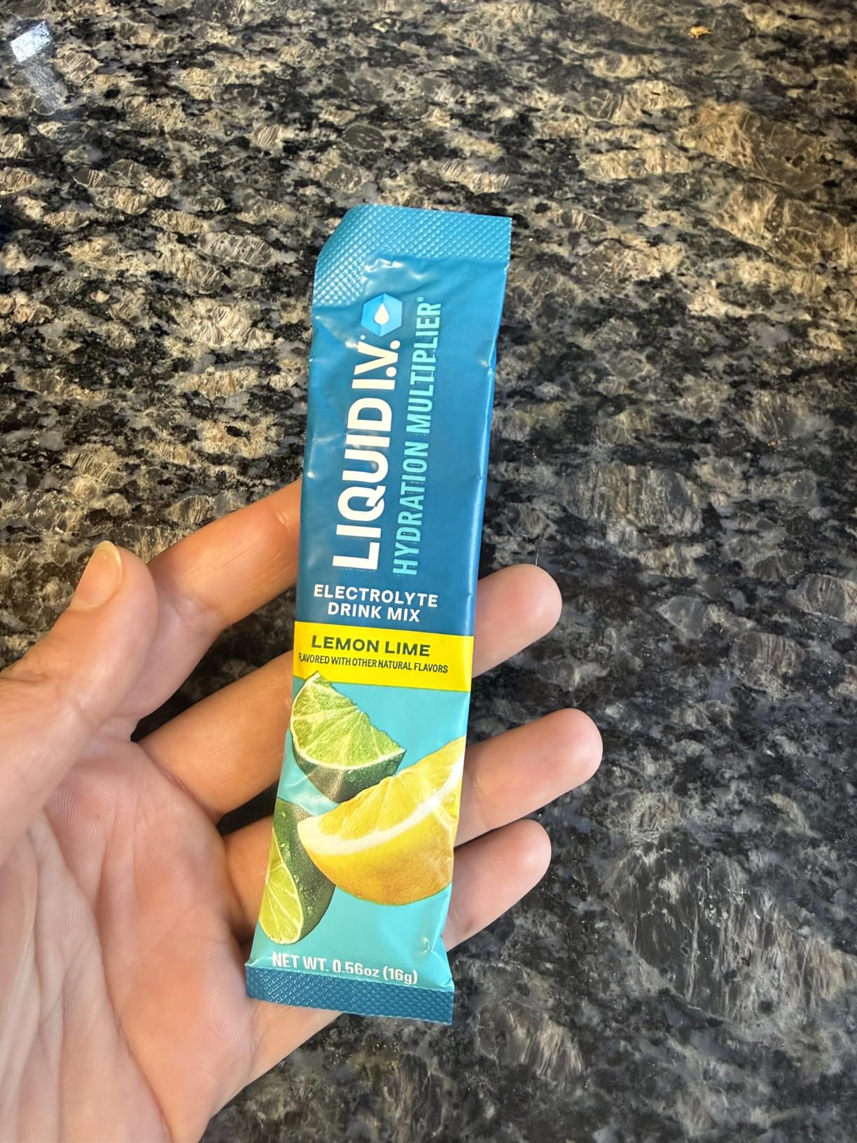 Liquid I.V. Hydration Electrolytes, Lemon Lime, 16 Count customer photo 1