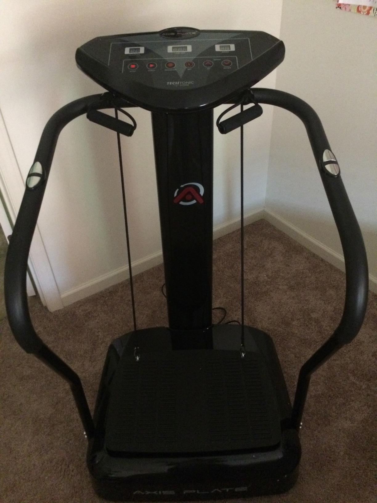 Axis-Plate Vibration Plate Whole Body Exercise Machine for Home Gym Fitness | Multi-speed platform supports lymphatic drainage, recovery, muscle toning, weight loss, balance, and low-impact training customer photo 1