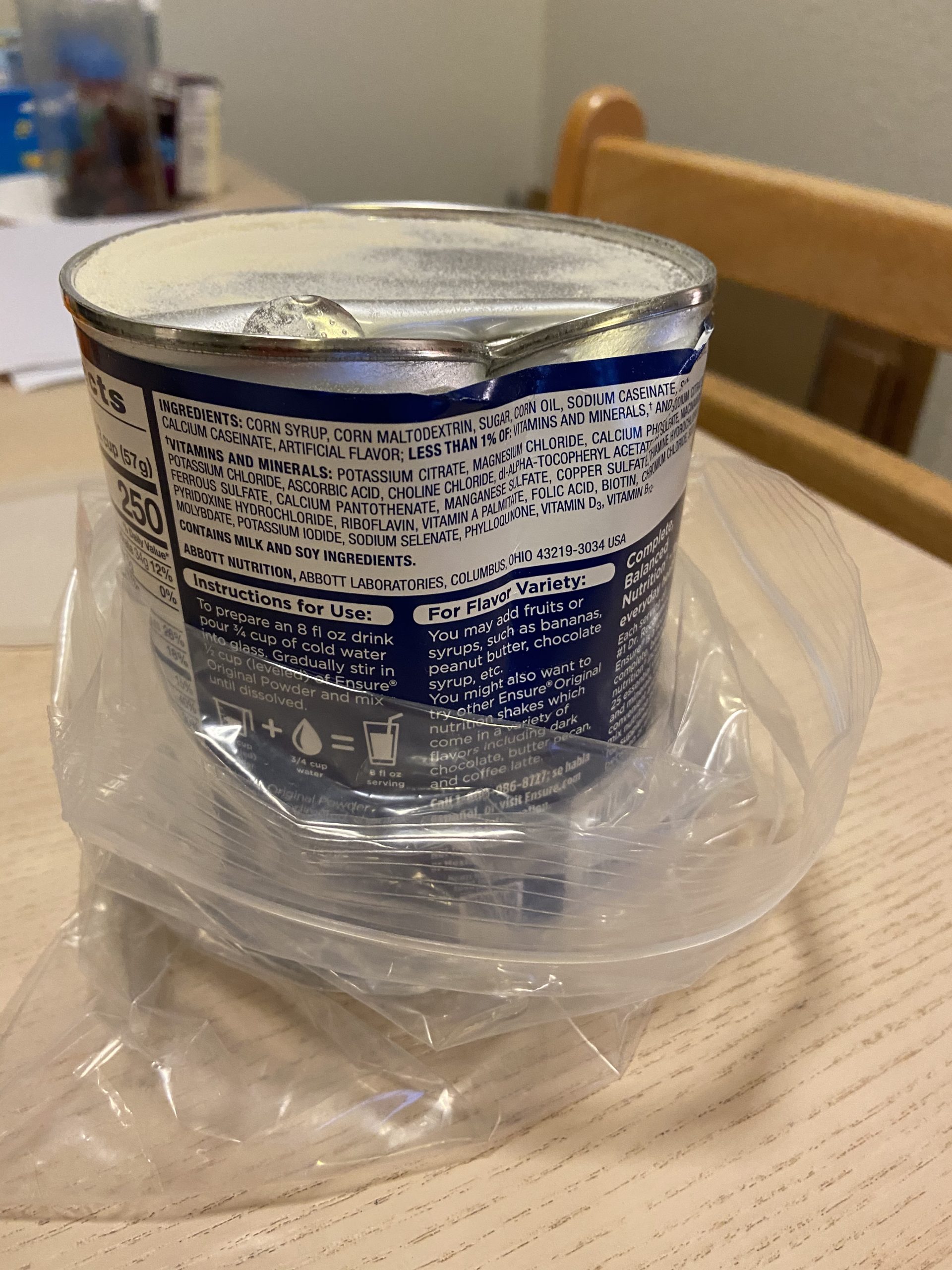 Ensure Original Vanilla Nutrition Powder, Small Meal Replacement, 6 Pack customer photo 1