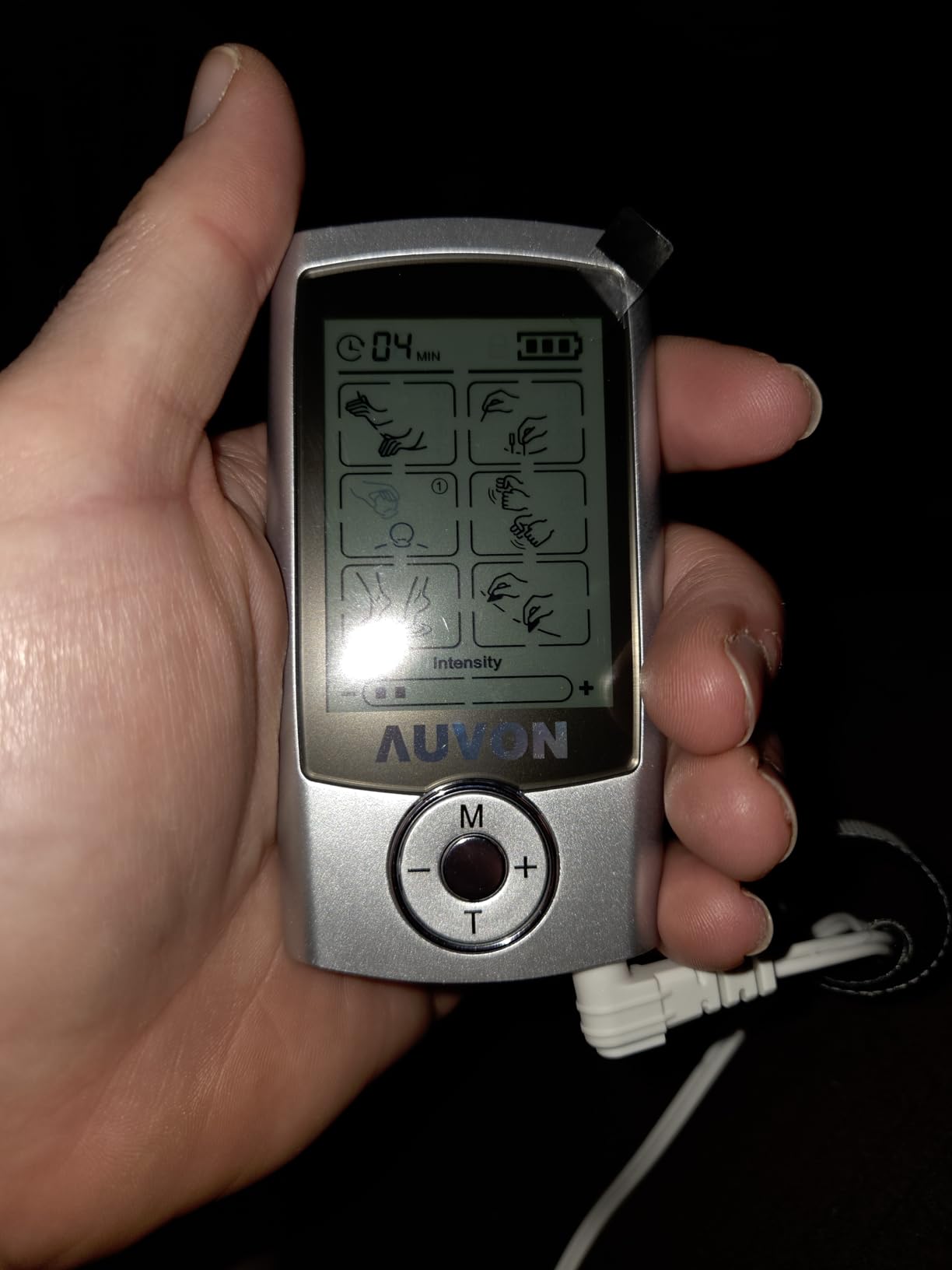 AUVON 24 Modes TENS Unit Muscle Stimulator for Pain Relief, Premium Pads customer photo 1