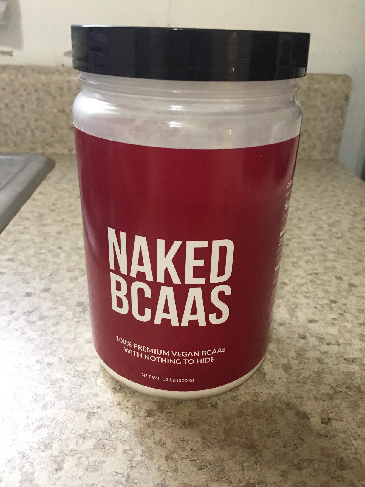 NAKED BCAAs Amino Acids Powder, Only 1 Ingredient, Pure 2:1:1 Formula, Vegan Unflavored Branched Chain Amino Acids, Instantized All Natural BCAA Supplement - 500 Grams, 100 Servings customer photo 1