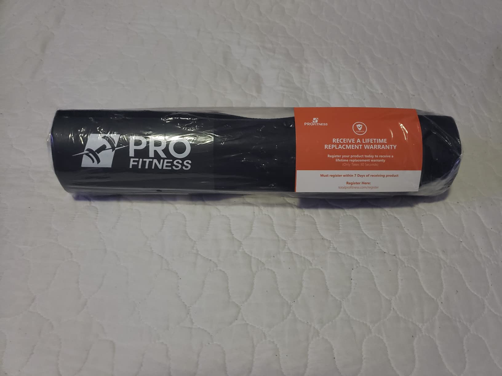 ProFitness Barbell Pad, Hip Thrust Pad - Bar Pad for Squats, Lunges & Hip Thrusts - Barbell Cushion Squat Pad For Olympic or Standard Bars customer photo 1