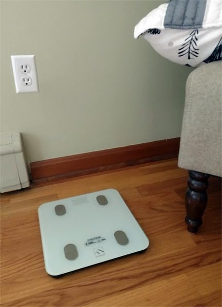FITINDEX Smart Scale for Body Weight, BMI & Body Fat, 13 Metrics, Bluetooth | Digital Bathroom Weighing Scale with with BMI, Body Fat, Muscle Mass, Accurate for Weight Loss, 400lbs,FSA Eligible HSA customer photo 1
