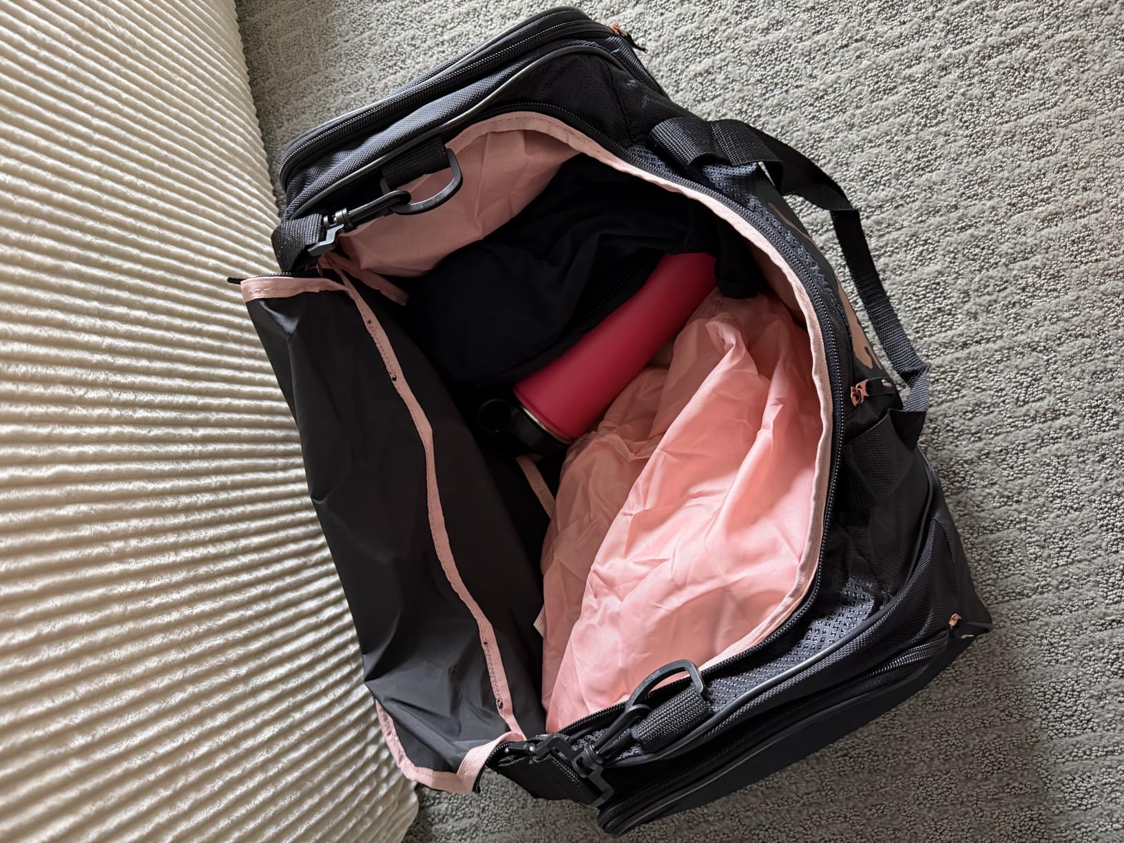 PUMA womens Candidate Duffel Bag with Removable Strap & Shoe Pocket customer photo 1