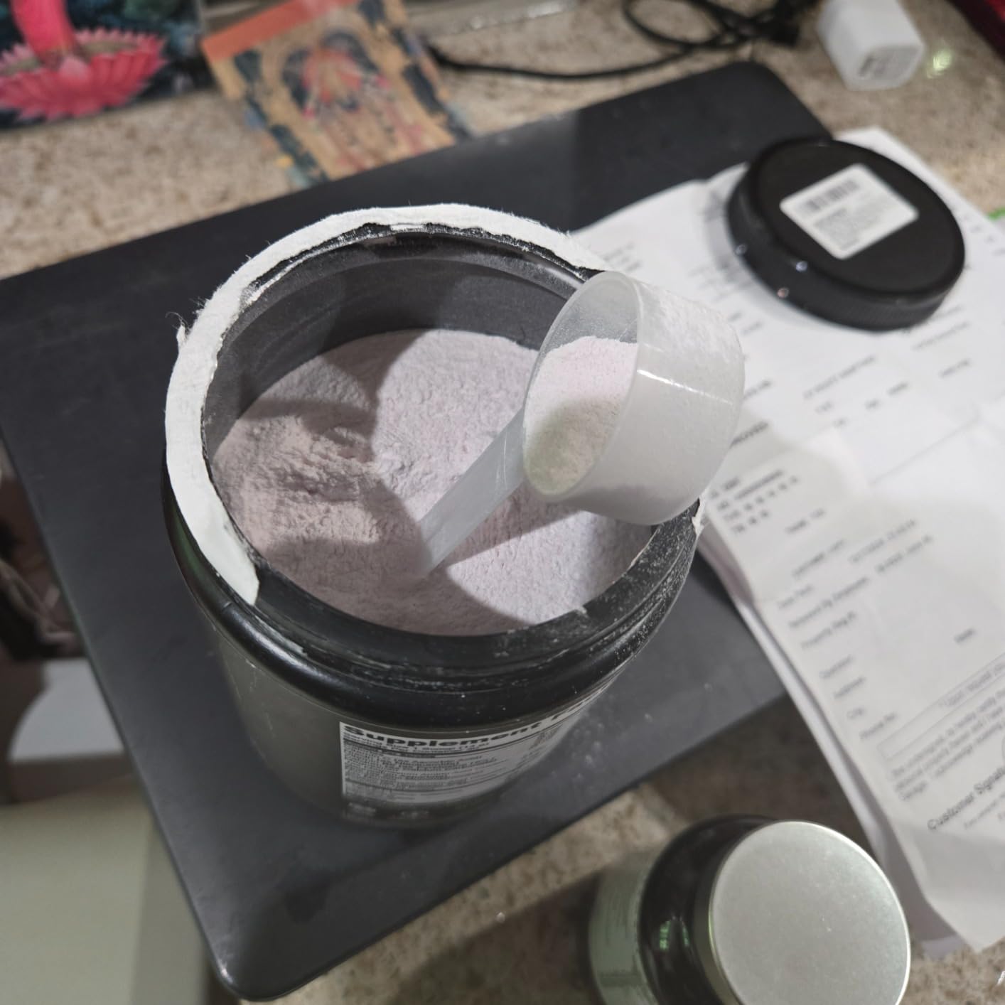 MTN OPS BCAA Powder for Muscle Recovery, Strawberry Dragonfruit | 2:1:1 BCAAs, Zero Sugar, Hydration Support customer photo 2