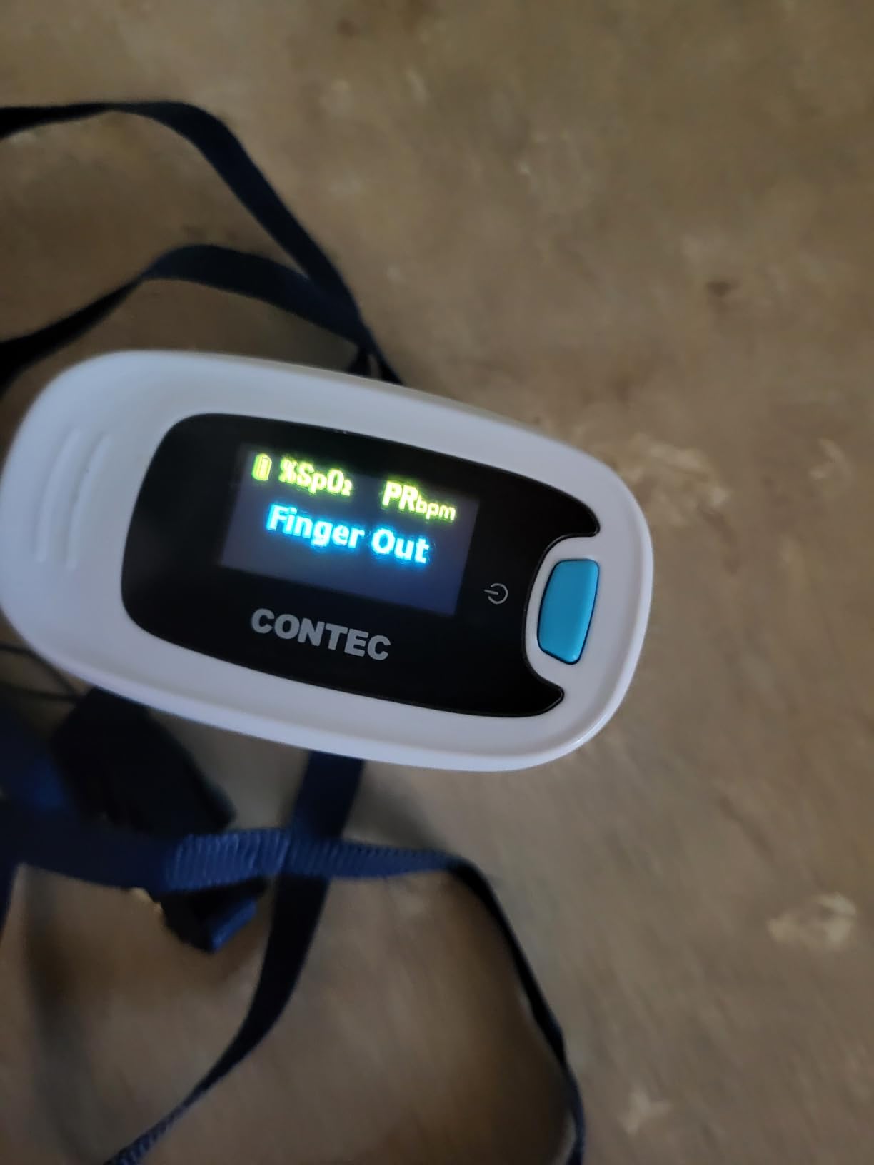 CONTEC CMS50NA Pulse Oximeter SpO2 and PR Value Waveform Blood Oxygen Neck/Wrist Corda customer photo 1