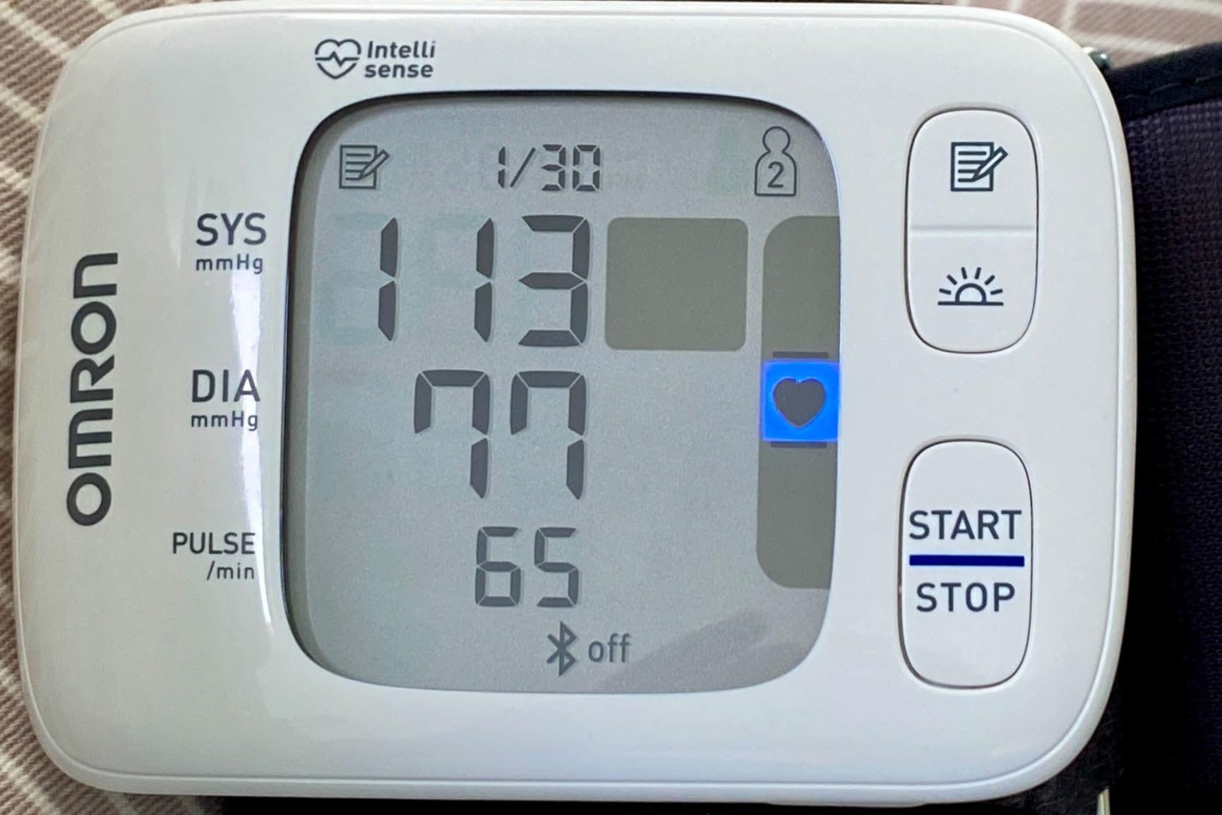 OMRON Gold Wireless Wrist Blood Pressure Monitor for Home Use customer photo 2