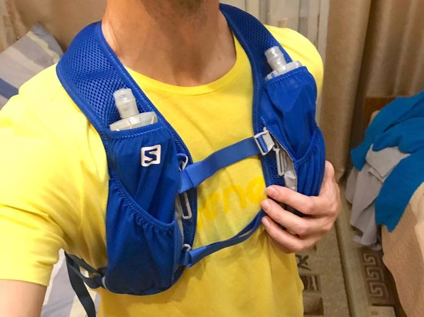 Salomon Unisex Agile 2 Set, Hydration & Storage Vest with 500ml Flasks Included customer photo 1