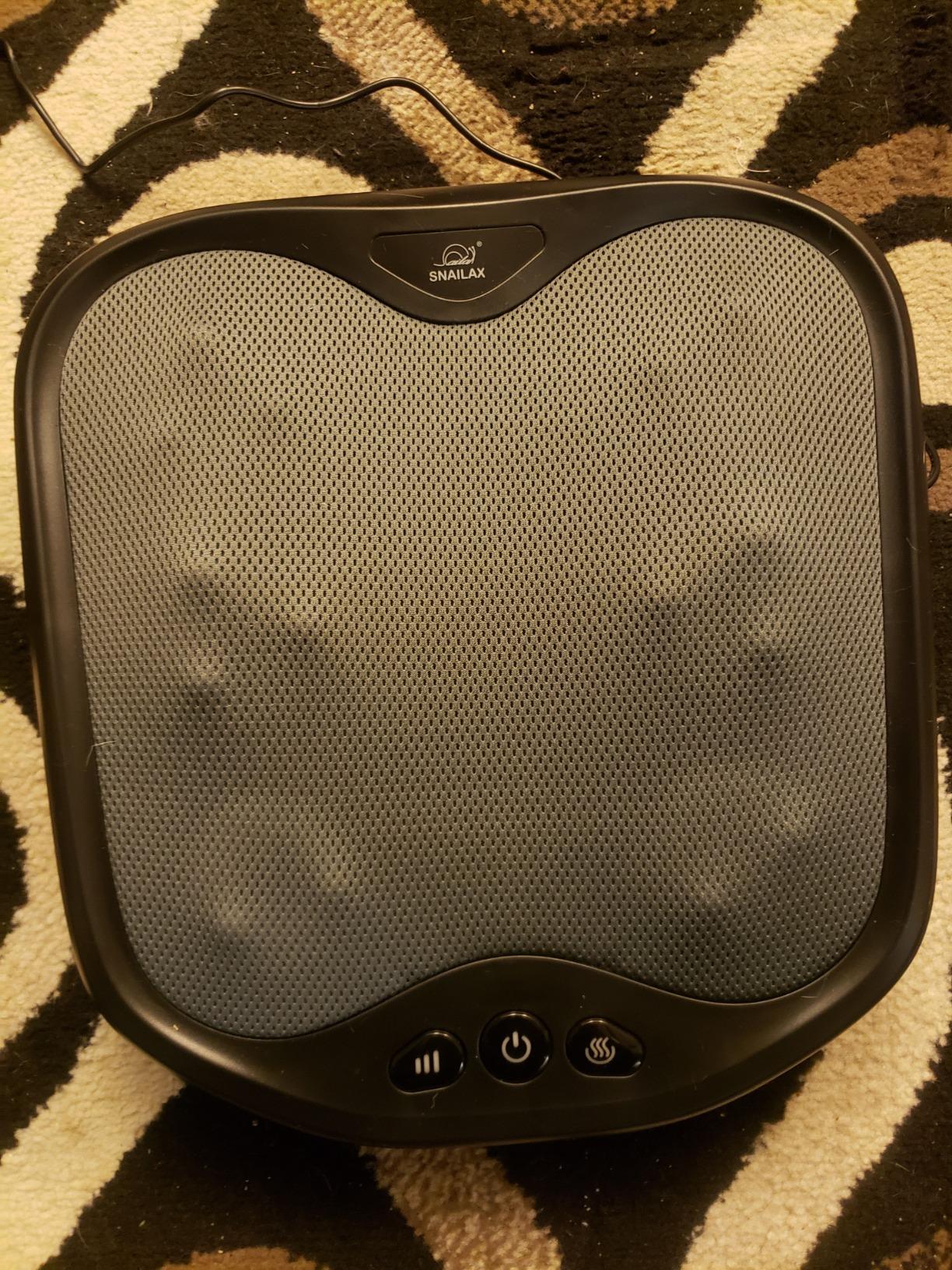 Snailax Shiatsu Foot Massager with Heat, FSA Eligible Massage Tools customer photo 1