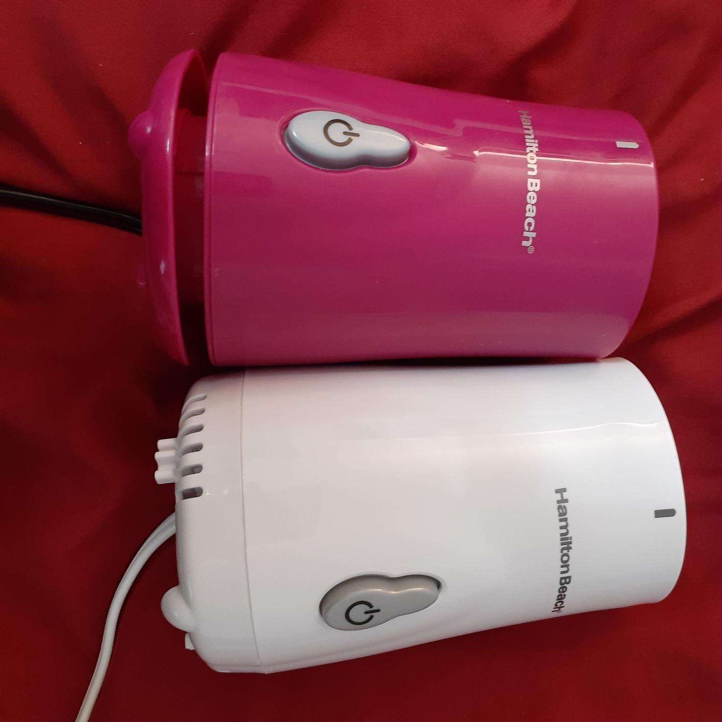 Hamilton Beach Personal Blender for Smoothies, 2 BPA Free Jars & Lids, 300W, White, 51102G customer photo 2