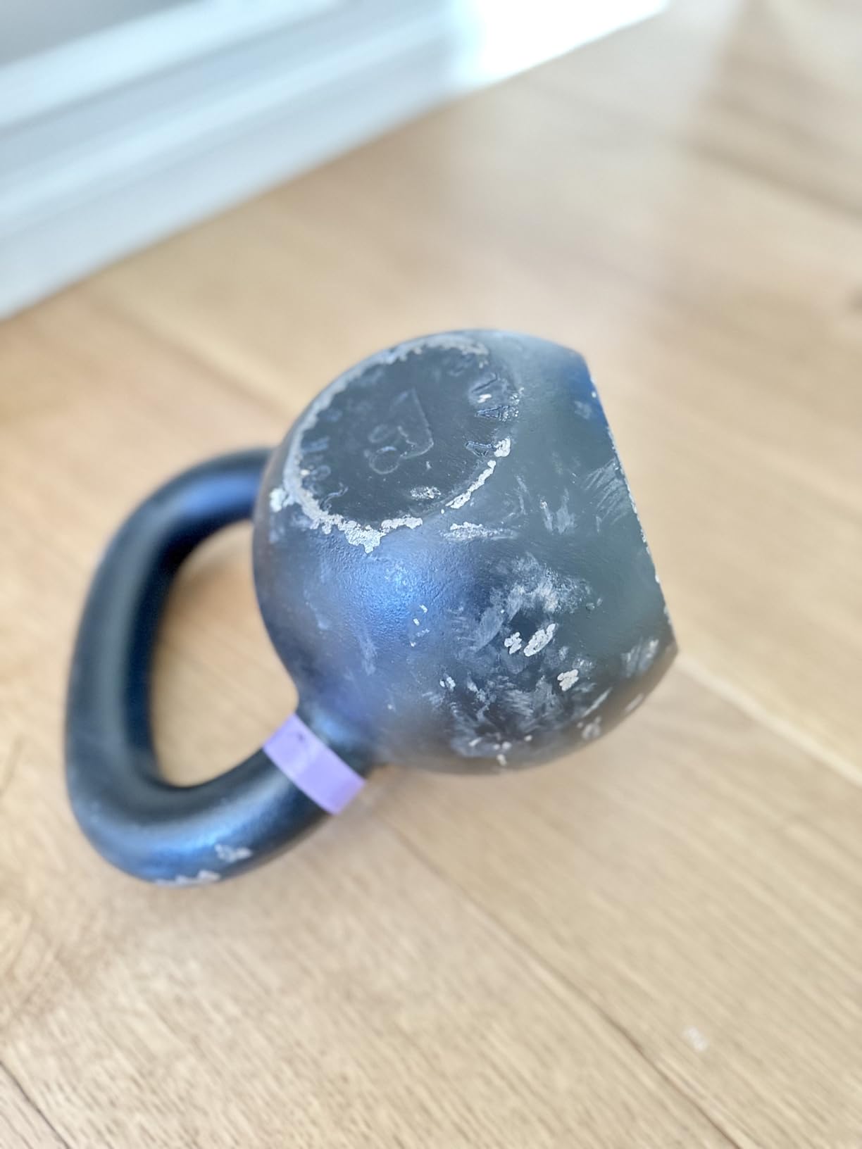 Kettlebell Made for CrossFit & Gym Workouts - Real Cast Iron for Strength Training by Nordic Lifting customer photo 1