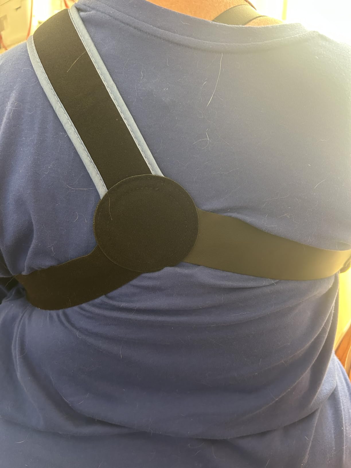 Velpeau Arm Sling Shoulder Immobilizer for Women and Men, fit Left or Right Arm - Rotator Cuff Support Brace - Medical Sling for Shoulder, Clavicle, Elbow Injury (Comfort type, Large: Bust 33.5