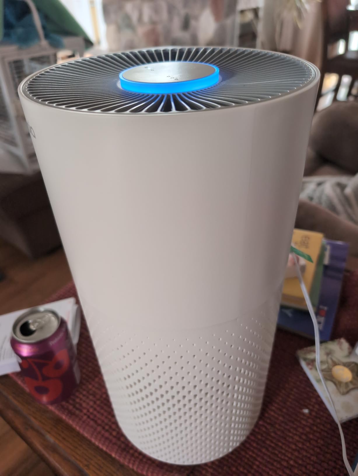 Afloia Air Purifiers for Home Bedroom Large Room up to 1076 Sq Ft, 3-Stage Filter, 22dB Sleep Mode, Kilo White customer photo 1