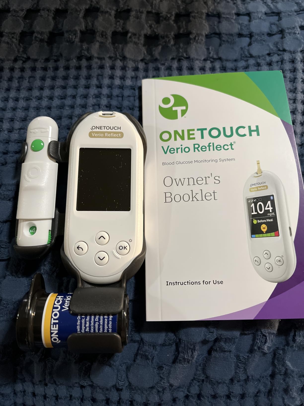 OneTouch Verio Reflect Blood Glucose Meter Test Kit with 30 Lancets and 30 Test Strips customer photo 2