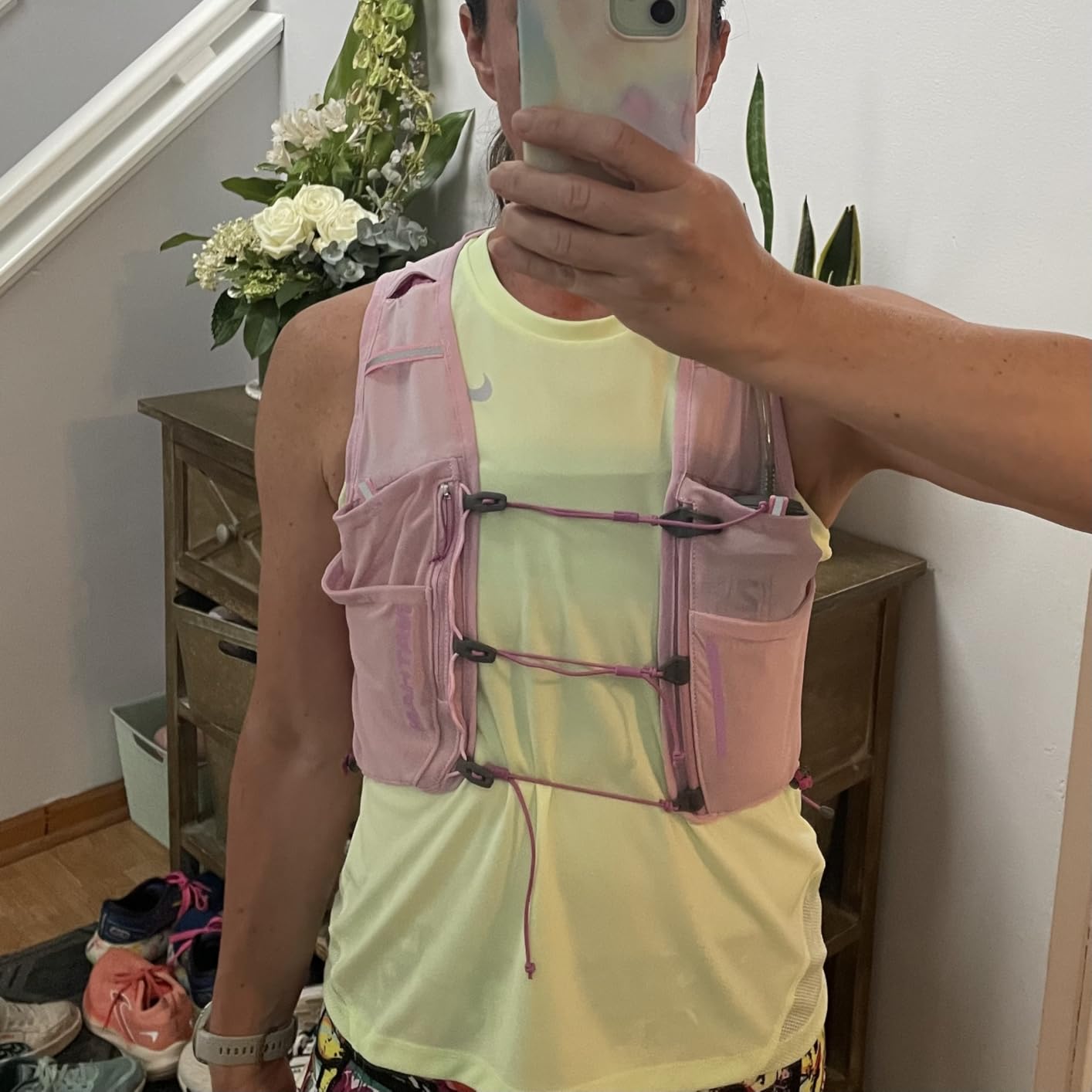 Nathan Pinnacle Hydration Running Vest Backpack for Trail Running & Marathon with Soft Flasks, Lightweight Water-Resistant Race Vest customer photo 1