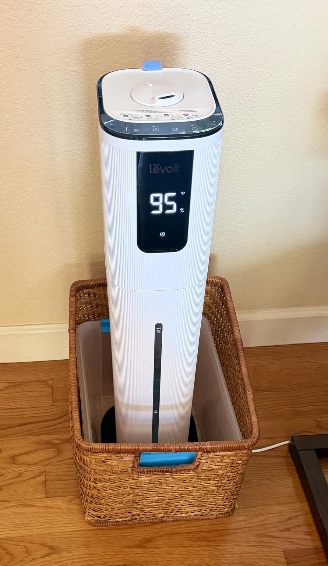 Levoit LV600S Smart Warm & Cool Mist Humidifiers for Home Bedroom Large Room | 6L 753ft² Coverage, Quickly & Evenly Humidify Whole House, Easy Top Fill, Smart Sensor, App & Voice Control, Quiet Sleep Mode customer photo 2