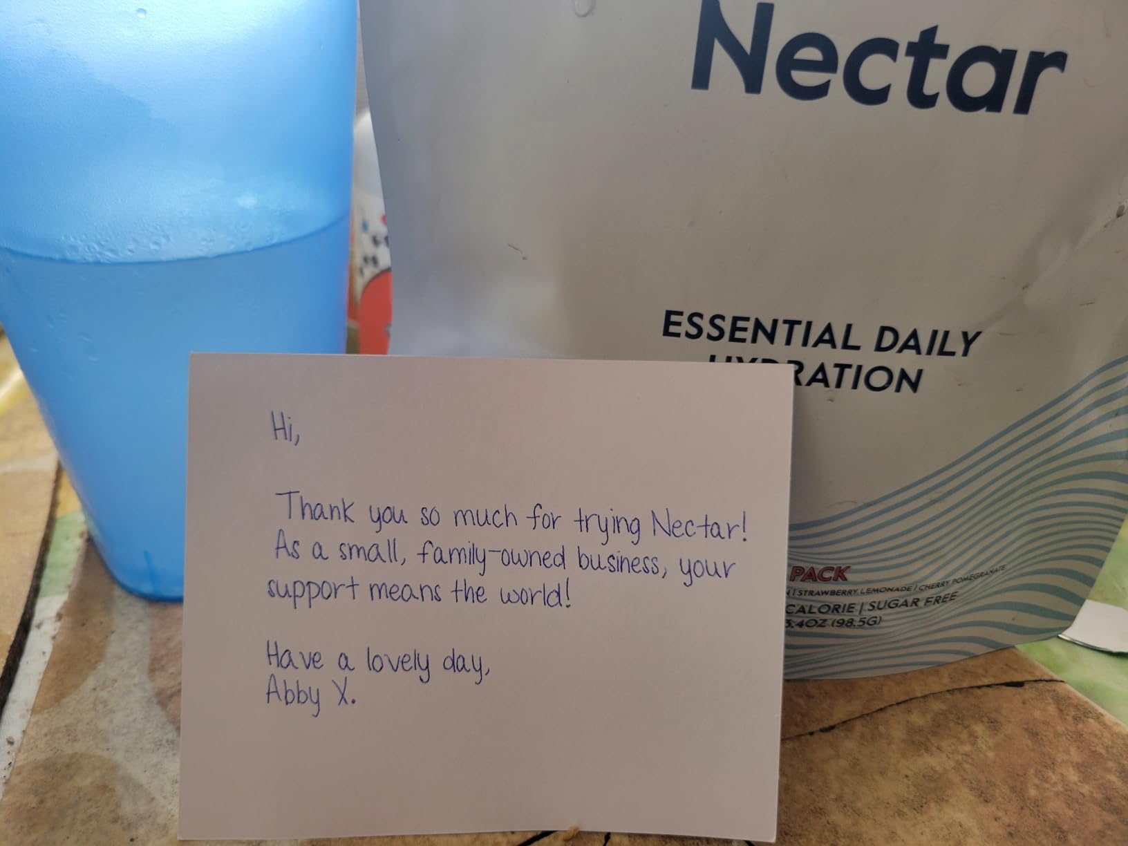 Nectar Hydration Packets - Electrolytes Powder Packets - Sugar Free & 0 Calorie - Organic Fruit Liquid Daily IV Electrolytes for Dehydration Relief and Rehydration (Variety 30 Pack) customer photo 1