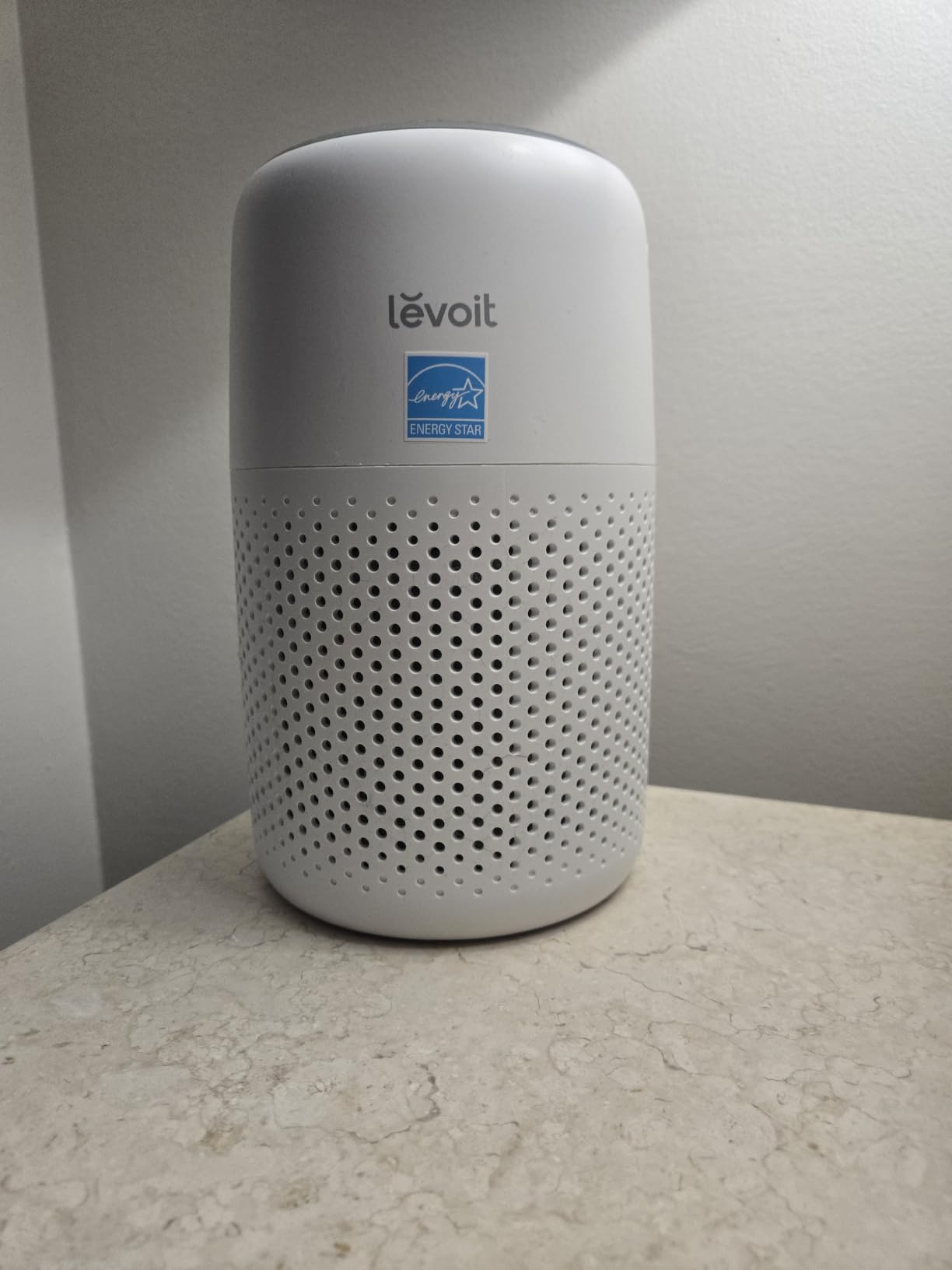 Levoit Air Purifiers for Bedroom Home Pets Dorm Room, Small Air Purifiers, Core Mini-P, White customer photo 1