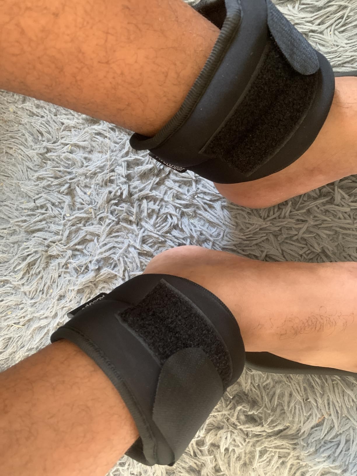 AceSpear Ankle Weights Sets for Men Women Kids 1lb 2lb 3lb 4lb 5lb Leg Weights Arm Wrist Weights Gym for Foot Exercise Training Workout Walking Jogging Yoga customer photo 1