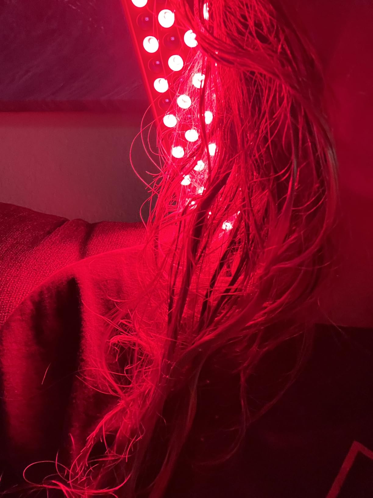 LED-Red-Light-Therapy-Device - 45W LED Panel Deep 660nm and Near-Infrared 850nm Light Combo for Skin Beauty, Pain Relief of Muscles and Joints customer photo 1