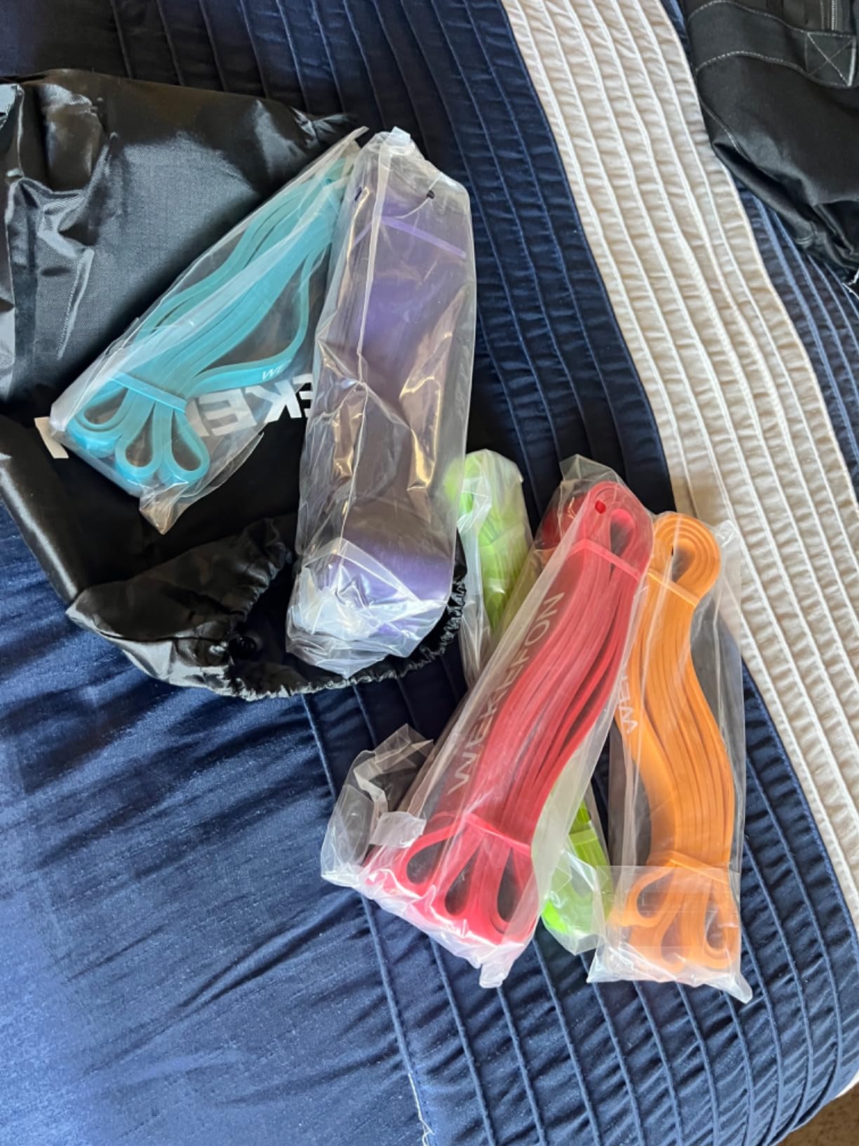 Resistance Bands Set, Pull Up Assist Bands - Stretch Resistance Band - Mobility Band Powerlifting Exercise Bands for Resistance Training, Physical Therapy, Home Workouts customer photo 1
