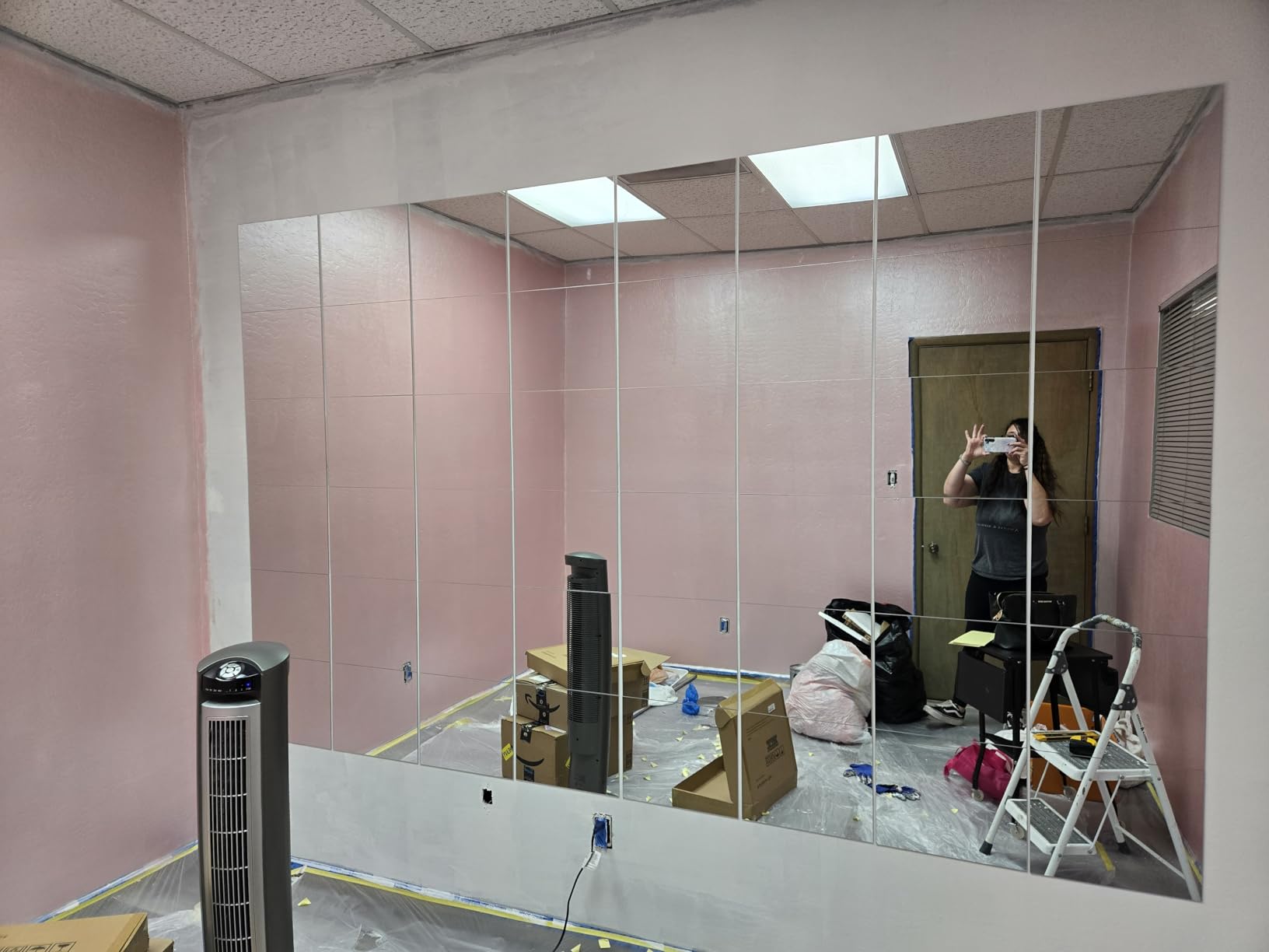 Home Gym Mirror Tiles, 12