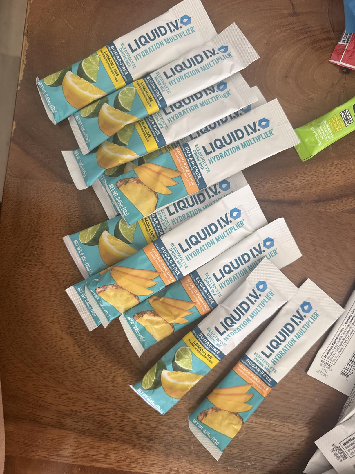Liquid I.V. Sugar Free Hydration Electrolytes, Lemon Lime, 14 Count customer photo 2