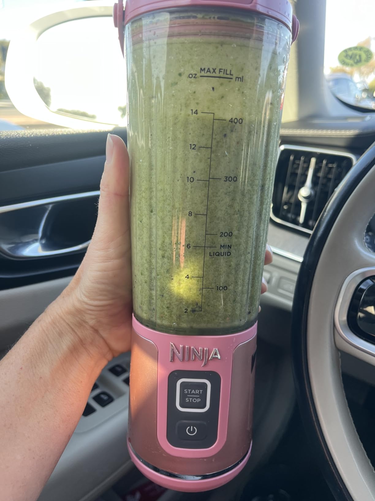 Ninja Blast Portable Blender, Cordless, 18oz Vessel, Forest Green, BC151EM customer photo 1