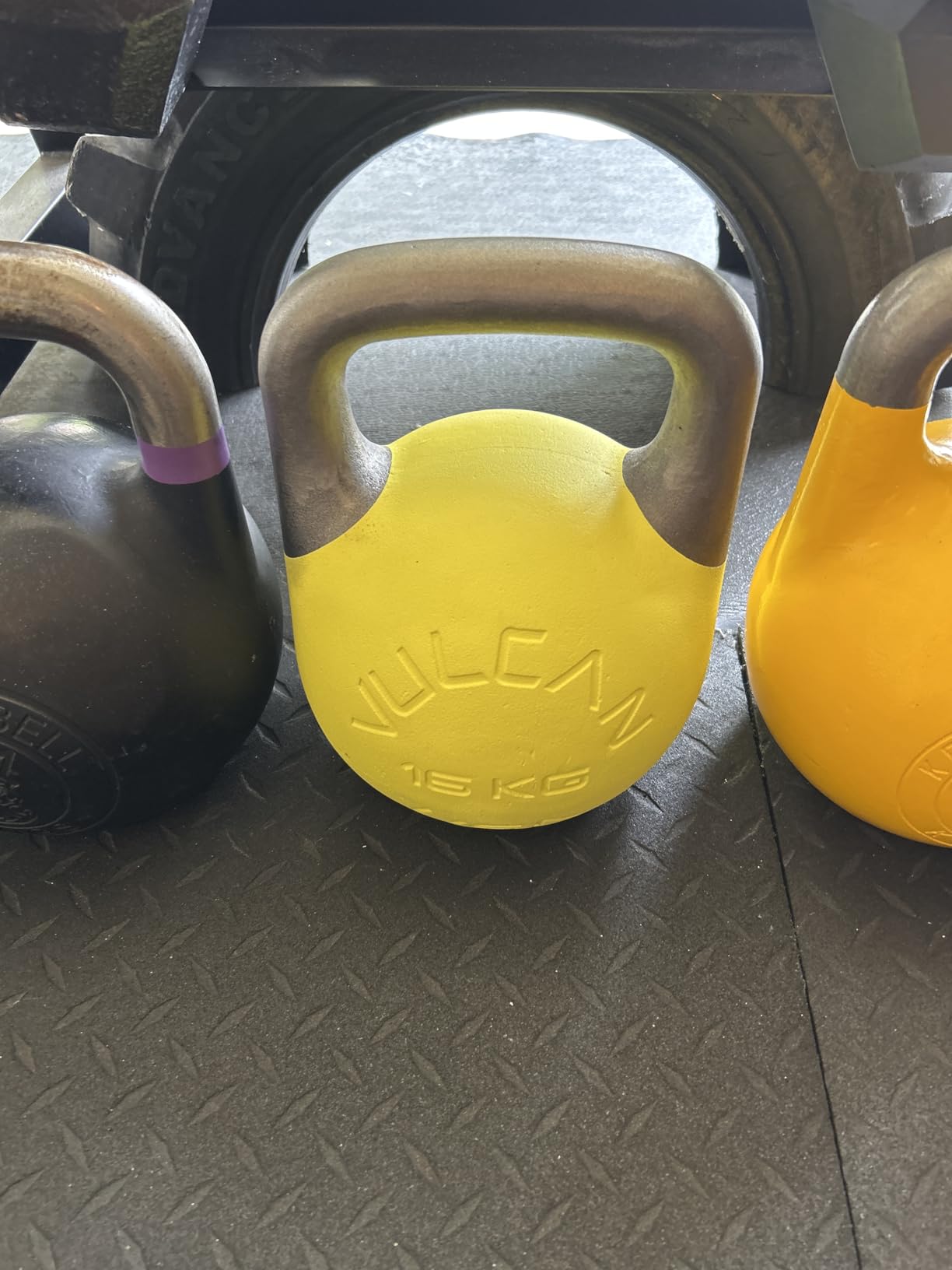 Competition Kettlebell - Ergonomic Steel Design with 35mm Wide Grip Handle | Ideal for Strength Training and Workouts customer photo 1