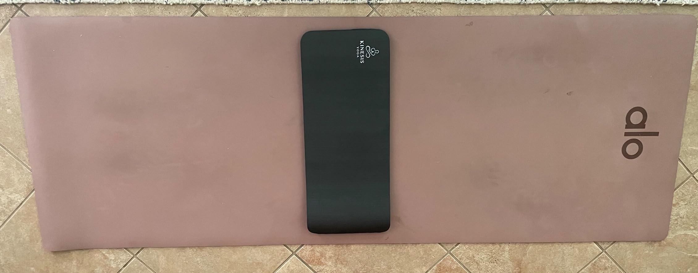 Kinesis Yoga Knee Pad Cushion - 0.6 Inch (15mm) Thick Exercise Knee Pad | Perfect Companion for Home Workout, Pain Free Yoga - Easy on the Knees, Elbows, Wrists and Back customer photo 1