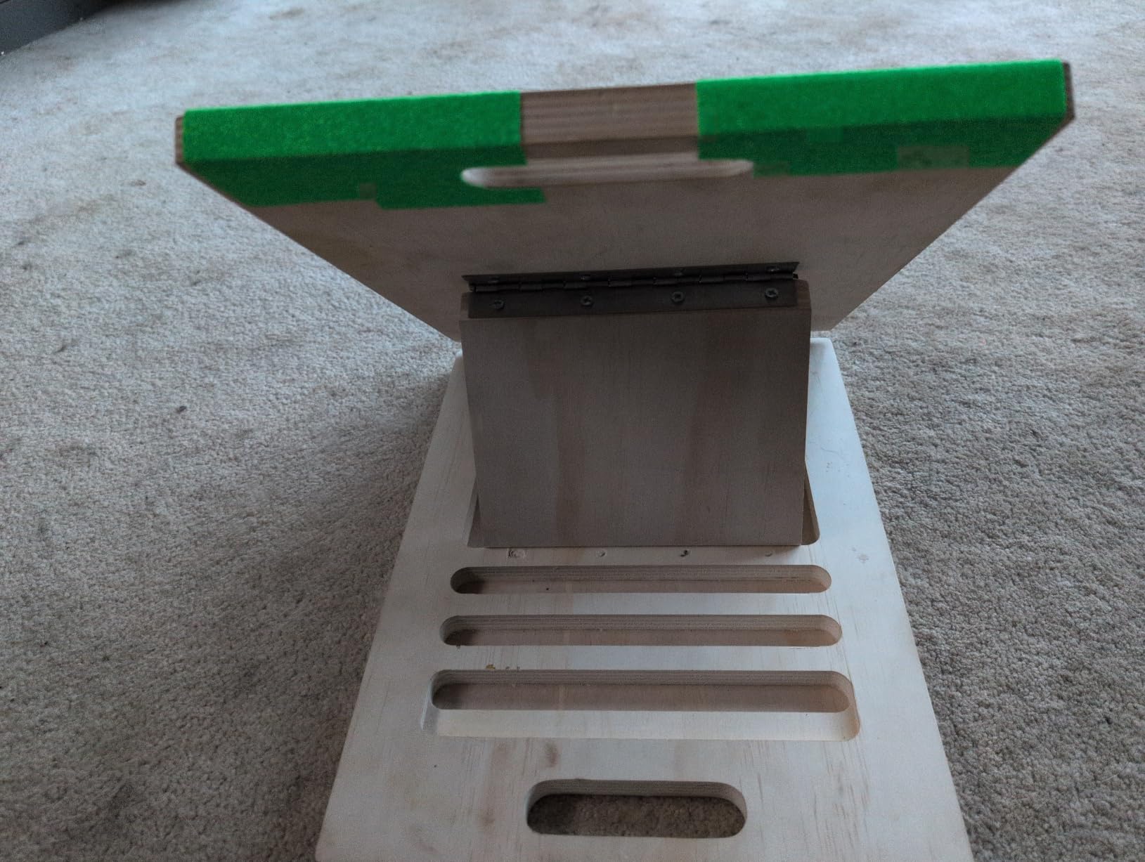 Portable Wooden Slant Board for Calf Stretching Squats Calf Stretcher Pilates Physical Therapy Equipment Adjustable Incline Board for Knees Ankle Heel Feet Leg customer photo 2