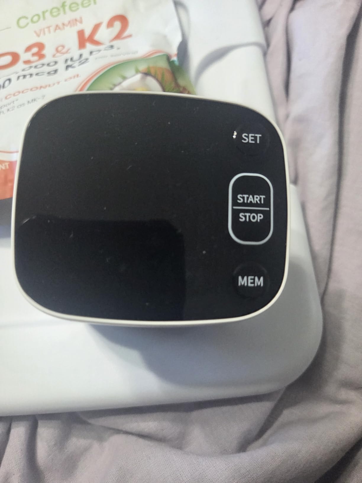 Oklar Wrist Blood Pressure Monitor, FDA Cleared Rechargeable BP Machine customer photo 2