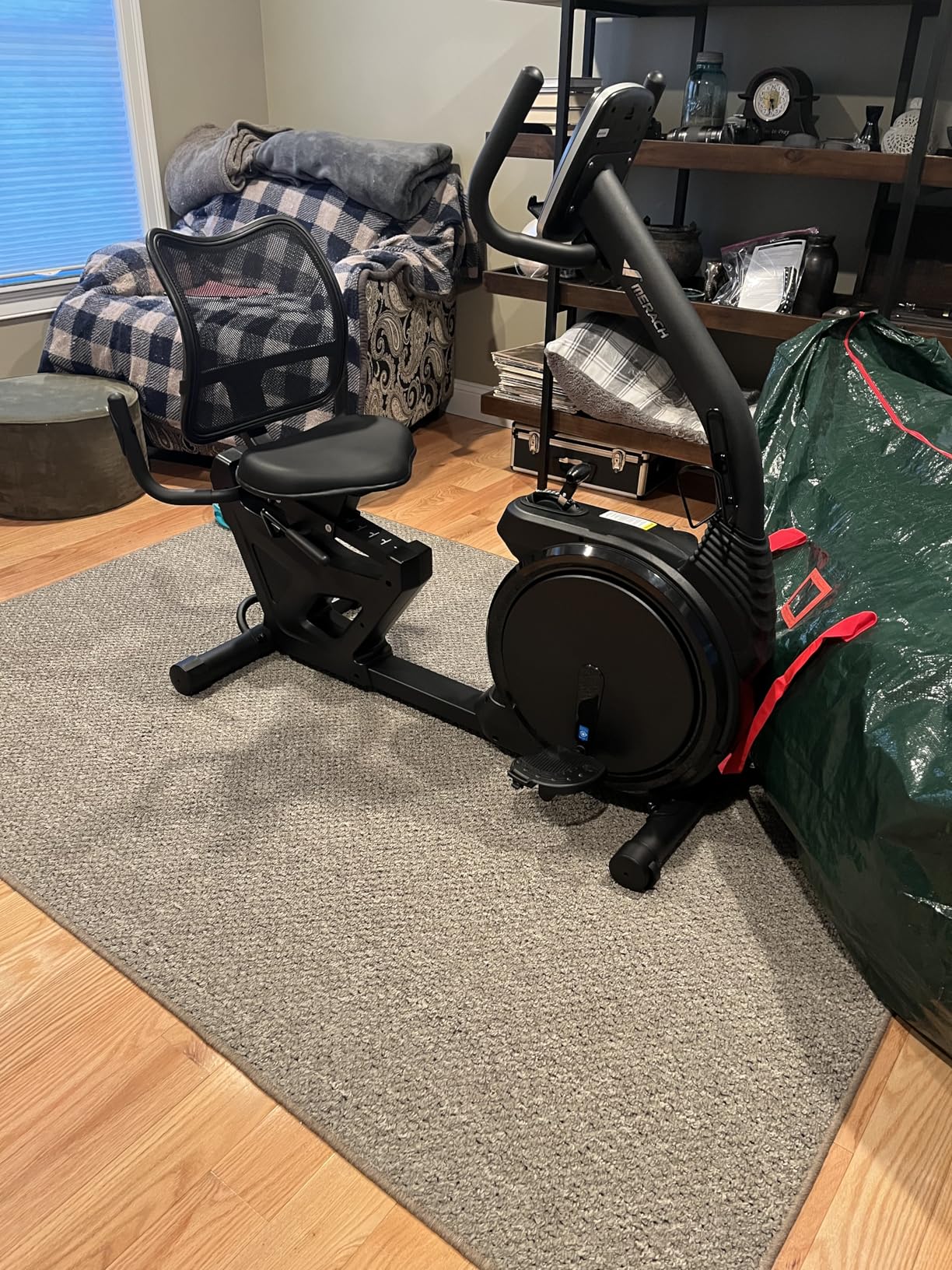 MERACH Recumbent Exercise Bikes for Home High-end customer photo 1