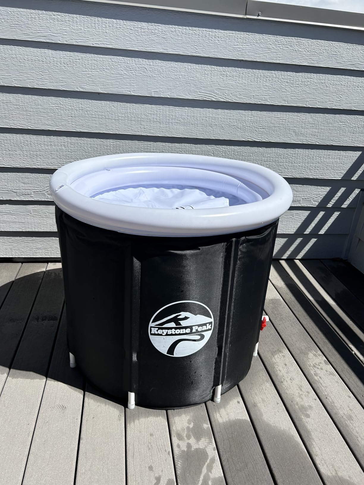 Ice Bath, Portable Inflatable Cold Plunge Tub for Water Therapy customer photo 1