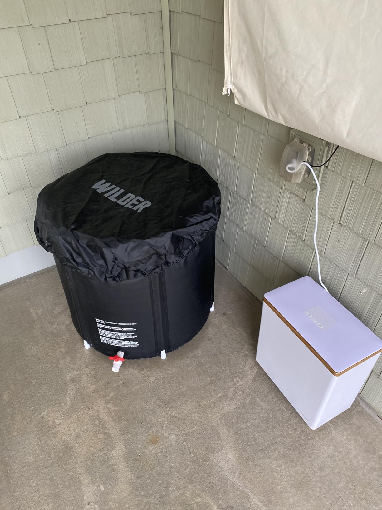 Wilder XL Ice Bath Cold Plunge – 86 Gallon Portable Ice Bath Tub for Recovery and Cold Water Therapy – Triple Insulated customer photo 2