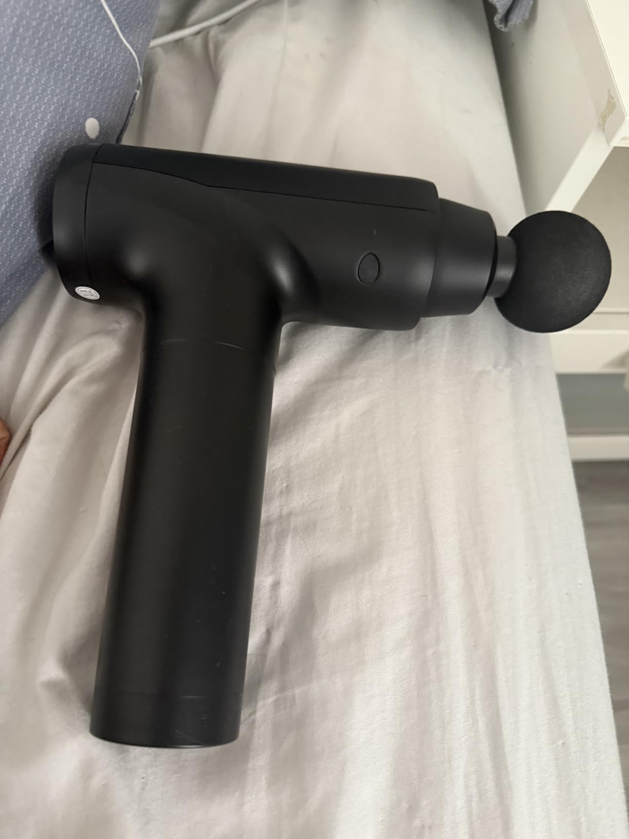 cotsoco Massage Gun Deep Tissue, Muscle Massage Gun with 9 Attachment Heads 20 Speeds & Silent Brushless Motor for Pain Relief, Handheld Percussion Back Massager Gun, Fathers Day Dad Gifts(Black) customer photo 1