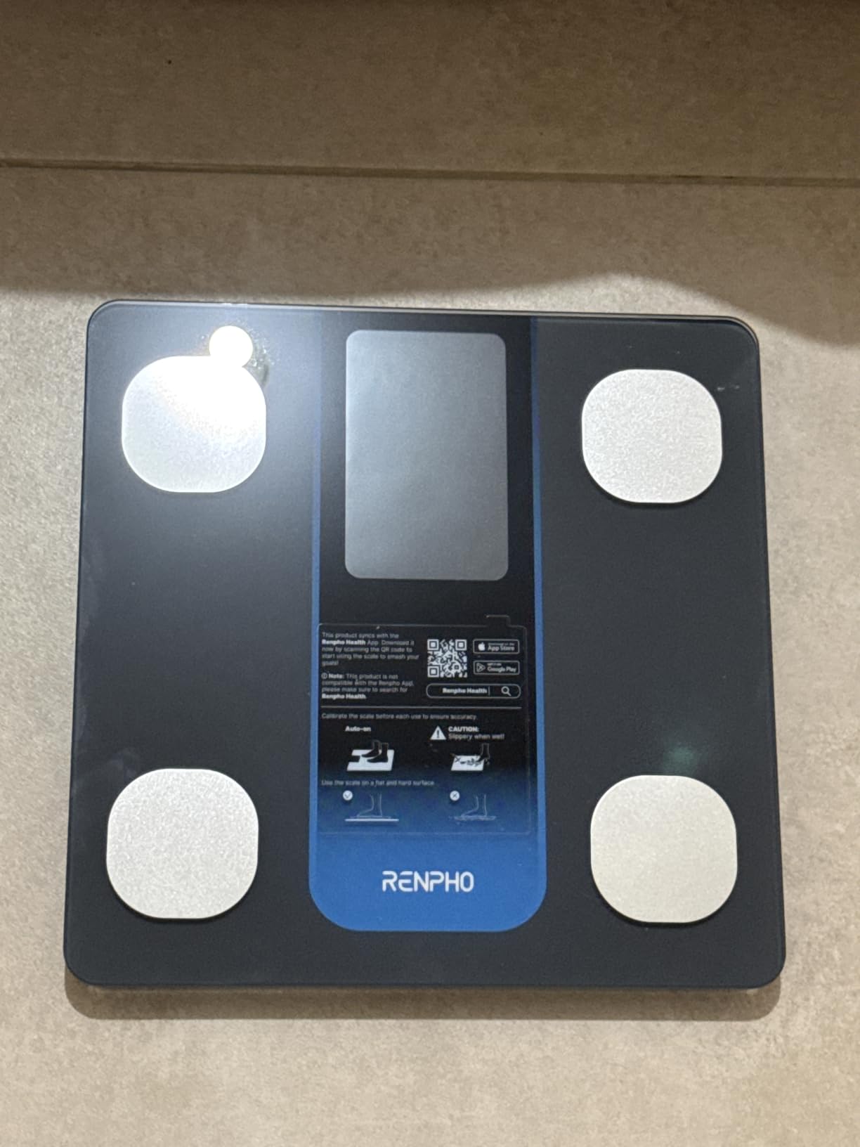 RENPHO Smart Scale for Body Weight, Weight Scale with 7-in-1 Large Display for BMI, Body Fat, Muscle Mass, 13 Body Composition, High Accurate Bluetooth Scale, 500lbs, 11.8
