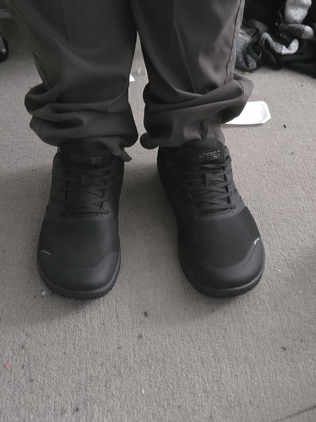 Wide Men's Barefoot Zero Drop Sole Minimalist Sneakers Walking Shoes customer photo 2