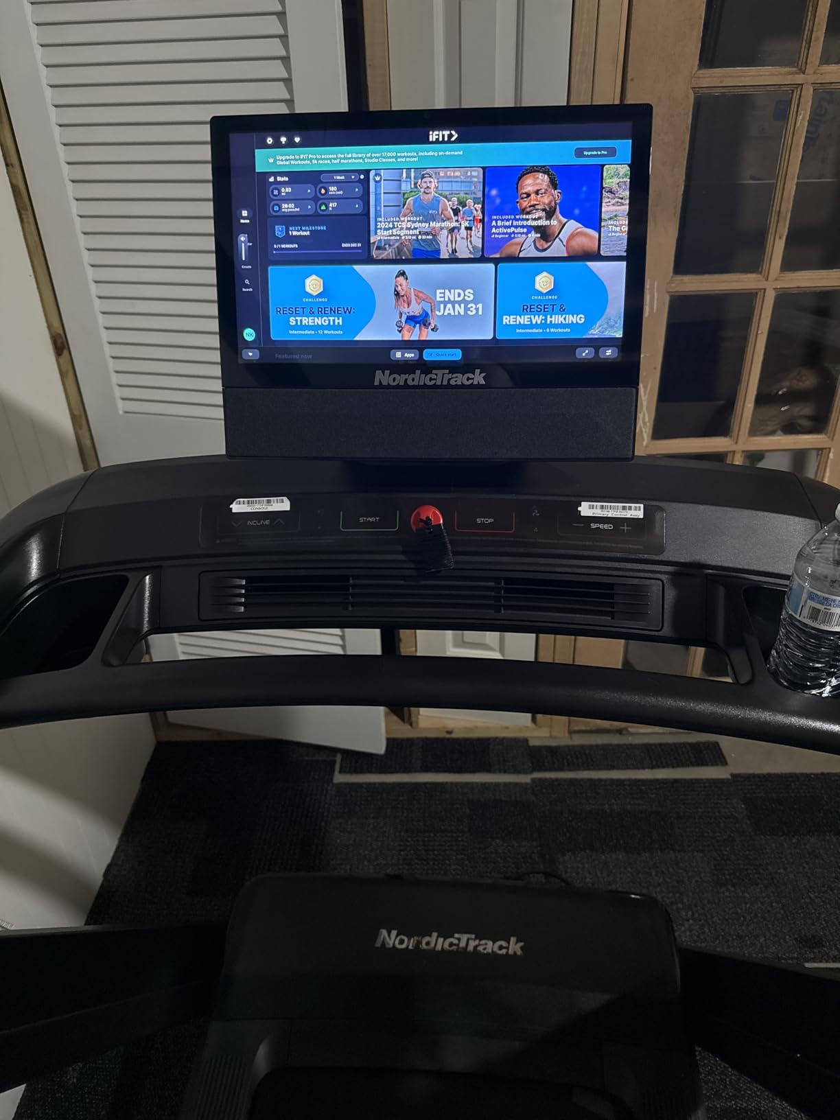 NordicTrack Commercial Series Treadmills | Foldable Treadmills with Adjustable -3% to 12% Incline for High Efficiency Running and Walking Workouts at Home customer photo 2