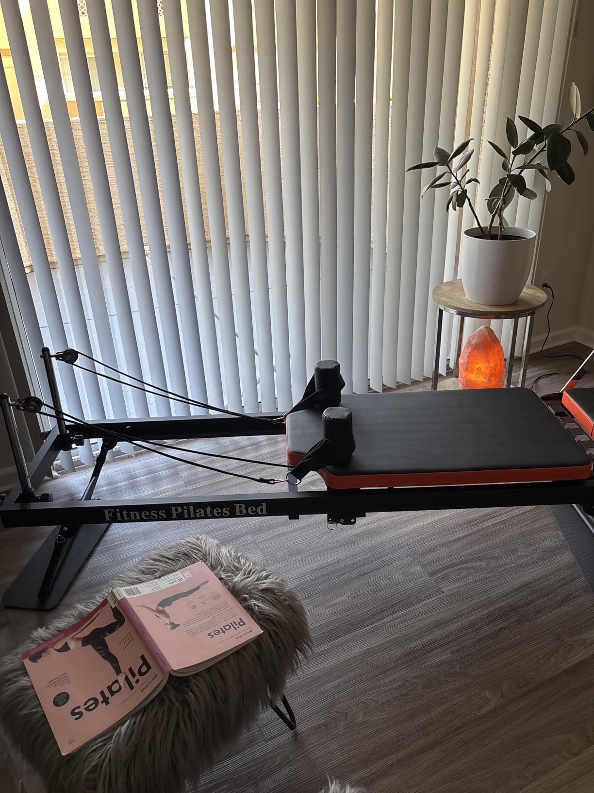 Pilates Reformer,Dpiolrcag Foldable Pilates Machine & Equipment for Home Use and Gym Workout, Suitable for Advanced and Beginners Users, Up to 250 lbs Weight Capacity customer photo 2