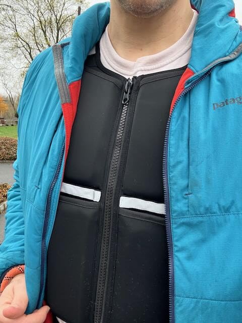 45lb/35lb/19lb Weighted Vest Men Women, Adjustable Rucking Vests for Walking with Zipper/Removable Silicone Weights, Strength Training Workout Vest for Running GYM Home, Detachable Reflective Strips customer photo 2