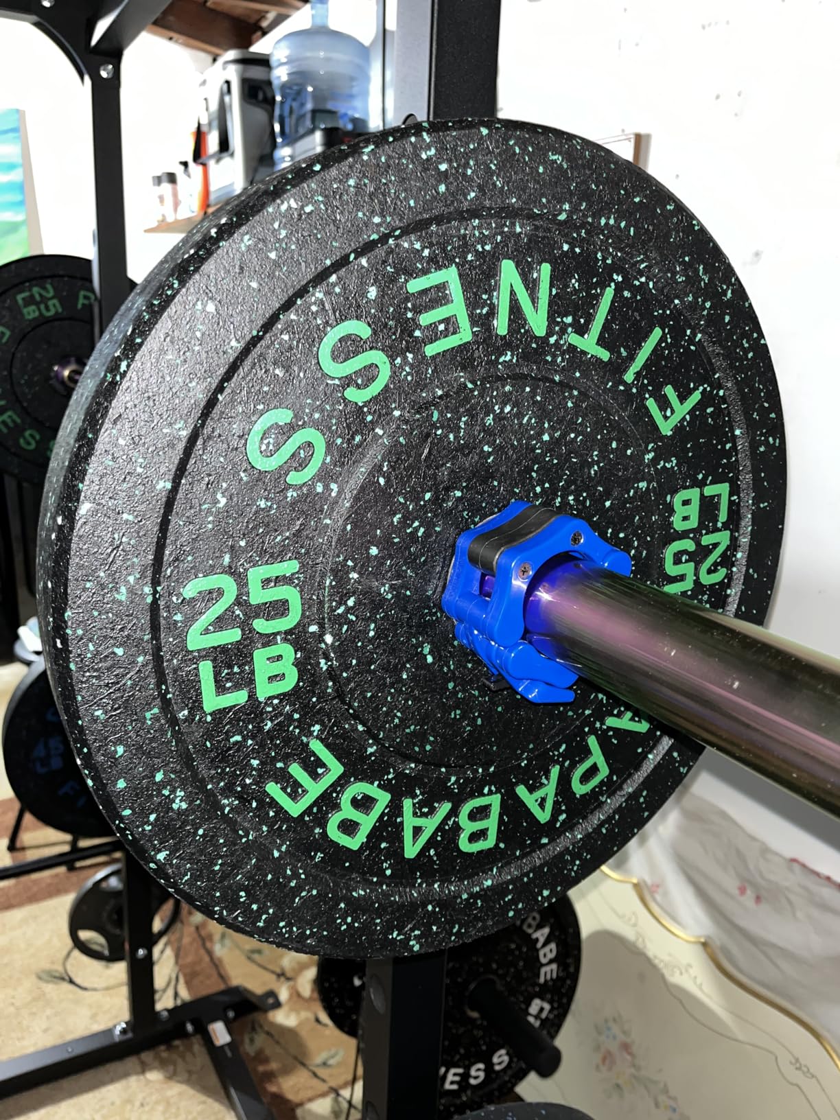 Papababe 20-650lbs Bumper Plates 2