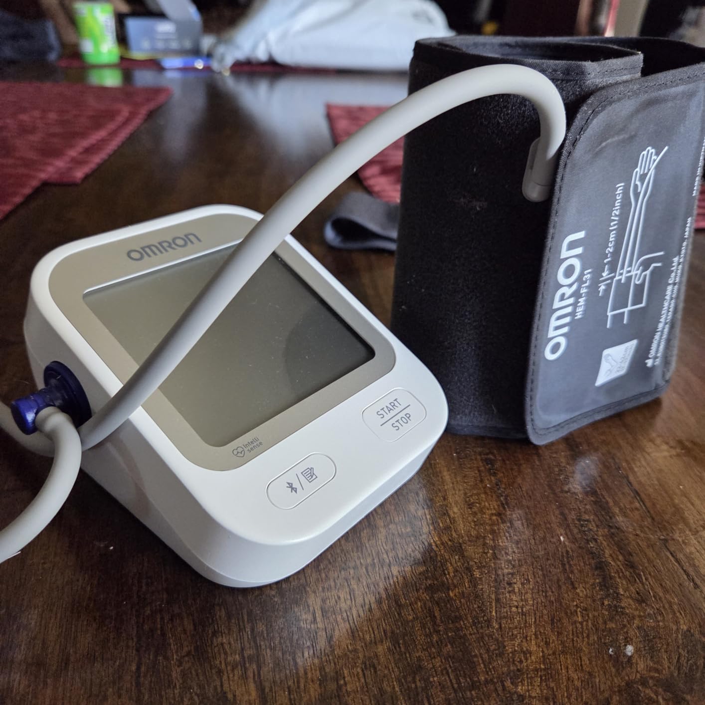 Omron Silver Blood Pressure Monitor with Upper Arm Blood Pressure Cuff - Clinically Validated, AFib Detection, Connect App customer photo 2